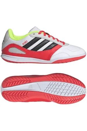 adidas Super Sala III IC - Hvid/Sort/Grå Børn