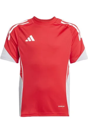 adidas Trænings T-Shirt Tiro 25 Competition - Rød/Hvid Børn
