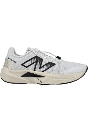 New Balance Løbesko FuelCell Propel V5 Toggle Closure - Hvid/Sort Børn