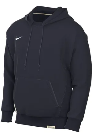 Nike Hættetrøje Dri-FIT SI - Navy/Hvid