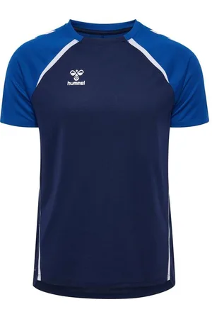 Hummel Trænings T-Shirt hmlLEAD 2.0 - Navy/Blå/Hvid