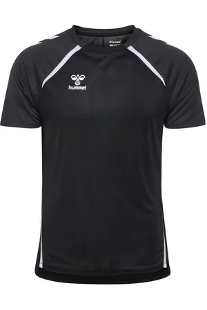 Hummel Trænings T-Shirt hmlLEAD 2.0 - Sort/Asfalt/Hvid