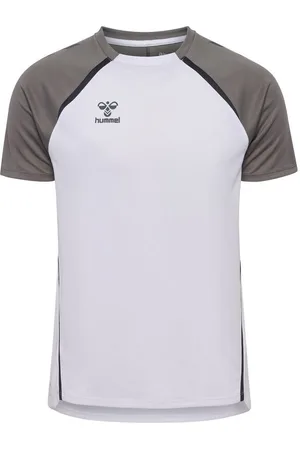 Hummel Trænings T-Shirt hmlLEAD 2.0 - Hvid/Grå/Sort