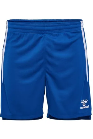 Hummel Træningsshorts hmlLEAD 2.0 - Blå/Hvid Børn