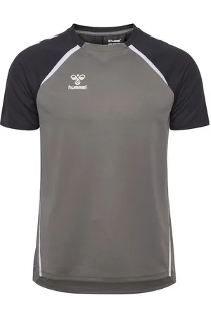 Hummel Trænings T-Shirt hmlLEAD 2.0 - Grå/Asfalt/Hvid