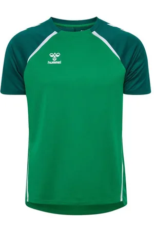Hummel Trænings T-Shirt hmlLEAD 2.0 - Grøn/Grøn/Hvid