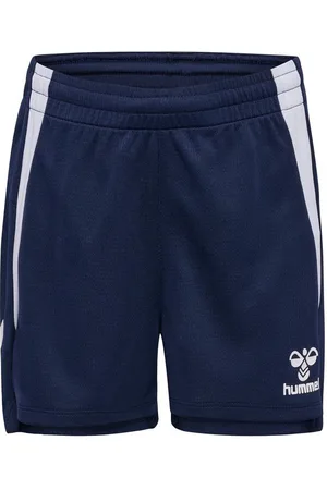 Hummel Træningsshorts hmlLEAD 2.0 - Navy/Hvid Børn