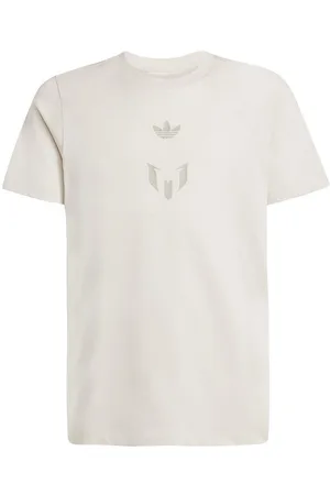 adidas T-Shirt Messi - Beige Børn
