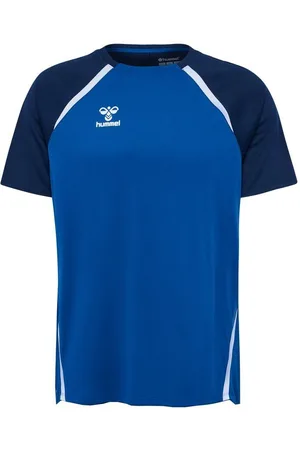 Hummel Trænings T-Shirt hmlLEAD 2.0 - Blå/Navy/Hvid