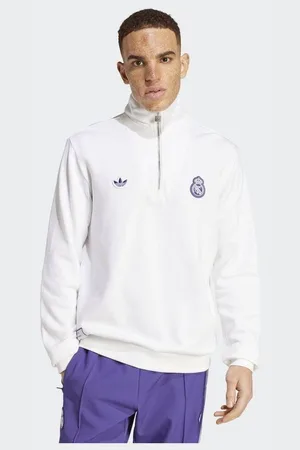 adidas Original Real Madrid Terrace Icons Half-Zip overdel