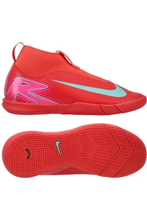 Nike Air Zoom Mercurial Superfly 10 Academy IC Mad Energy - Rød/Grøn Børn