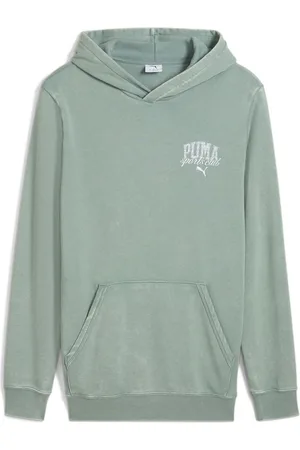 PUMA CLASS Washed Hoodie TR Green Moon