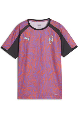 PUMA Trænings T-Shirt Neymar Jr. Creativity - Lilla/Sort Børn LIMITED EDITION