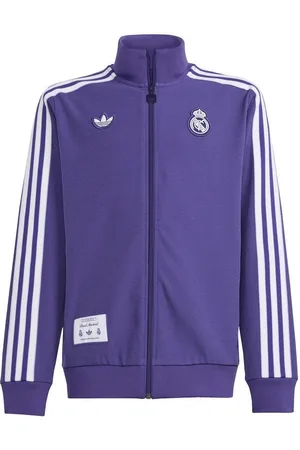 adidas Real Madrid Track Top Terrace Icons - Lilla Børn