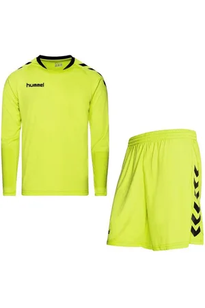 Hummel Målmandssæt Core - Neongrøn/Sort Børn
