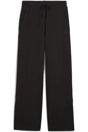 PUMA HER Comfort High-Waist Straight Pants Black