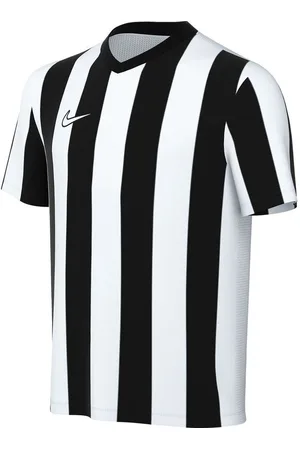 Nike Spilletrøje Dri-FIT Striped Division V - Hvid/Sort/Hvid Børn