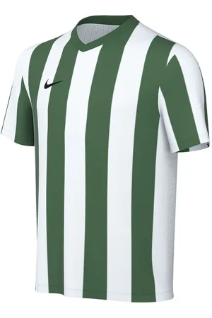 Nike Spilletrøje Dri-FIT Striped Division V - Hvid/Grøn/Sort Børn
