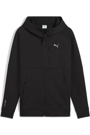 PUMA Hættetrøje tech Full Zip - Sort