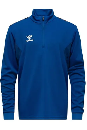 Hummel Træningstrøje Authentic 1/2 Zip - Blå Børn