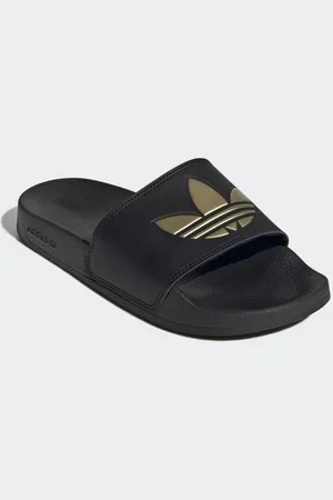 adidas Badesandal adilette Lite - Sort/Guld Kvinde