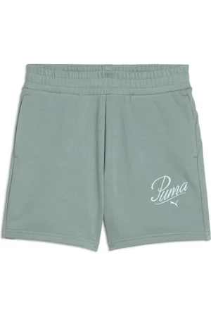 PUMA ESS SCRIPT 5" Hochgeschnittene Shorts