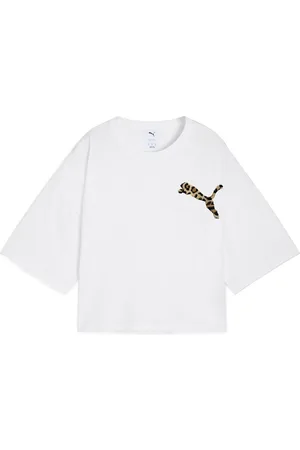 PUMA LEO LUXE Oversized Kurzes T-Shirt