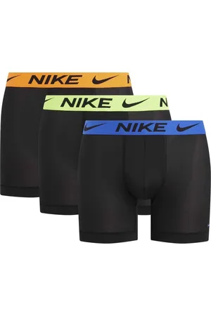 Nike Boxershorts Dri-FIT Advanced Micro 3-Pak - Sort/Blå/Neon/Orange