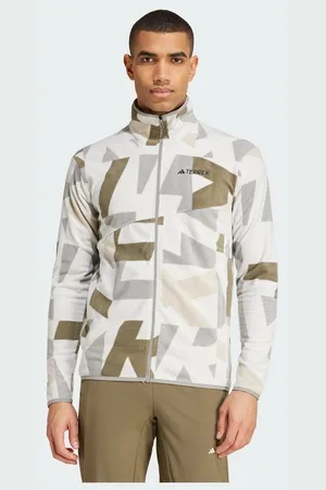 adidas Terrex Multi Printed Full-Zip Fleece Jacket