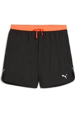 PUMA M RUN ULTRAWEAVE 5 SHORT Black-Glowing Red