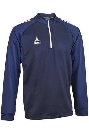 Select Træningstrøje 1/2 Zip Spanien V25 - Navy/Hvid Børn