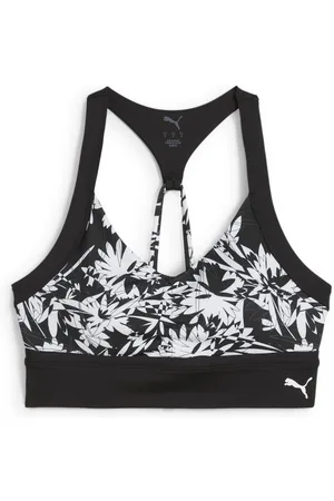 PUMA 4KEEPS TROPICAL AOP Lang geschnittener BH