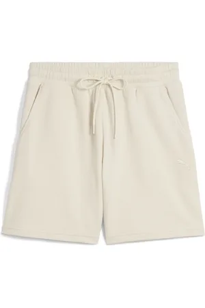 PUMA HER High-Waist Shorts 5" Alpine Snow