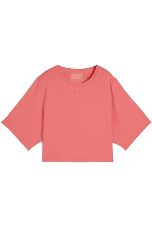 PUMA W CLOUDSPUN MESH TEE Peach Frost