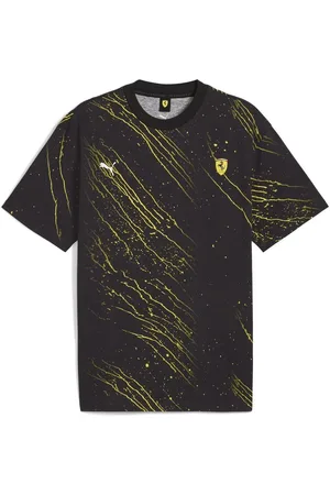 PUMA Scuderia Ferrari HP Race Color Splash T-Shirt mit Allover-Print