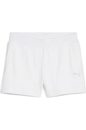 PUMA WARDROBE ESS 4" Pointelle-Shorts