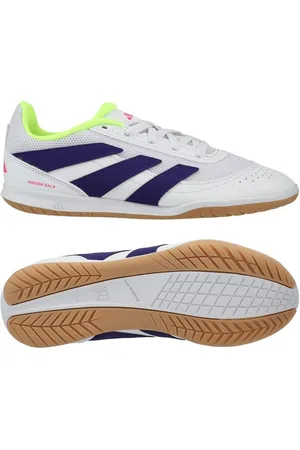 adidas Predator Club Sala IN Celestial Victory - Hvid/Lilla/Grøn Børn