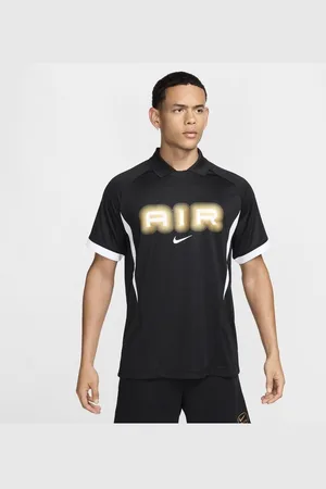 Nike Air T-Shirt NSW - Sort/Hvid/Guld