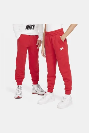 Nike Sportswear Club Fleece Big Kid UNIVERSITY RED/WHITE