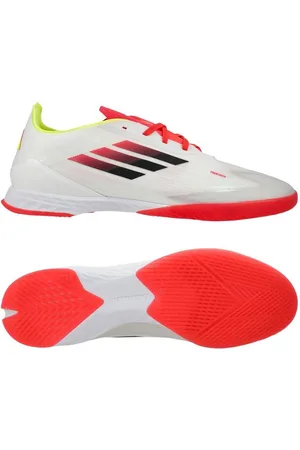 adidas F50 Pro IN Pure Victory - Hvid/Sort/Gul