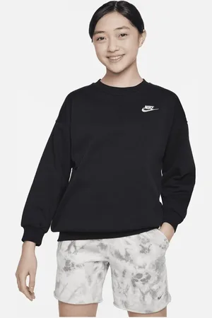 Nike Sportswear Club Fleece Big Kid BLACK/WHITE