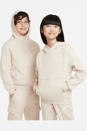 Nike Sportswear Club Fleece Big Kid SANDDRIFT/WHITE