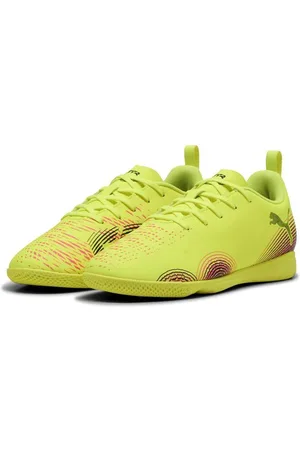 PUMA FUTURE 8 PLAY IT Jr Yellow Alert- Black-Sun Struck