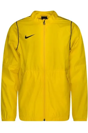 Nike Regnjakke Repel Park 20 - Gul/Sort Børn