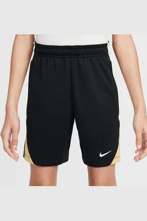 Nike Træningsshorts Dri-FIT Strike - Sort/Hvid/Guld Børn