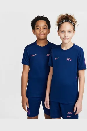 Nike Trænings T-Shirt Dri-FIT Academy 25 Mbappé Personal Edition - Navy/Guld Børn