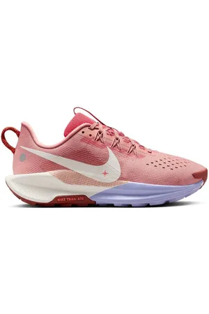 Nike Løbesko Pegasus Trail 5 - Rød/Brun/Hvid/Lilla Kvinde