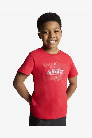 Liverpool FC Liverpool T-Shirt EPL Champions 2024/25 - Rød Børn