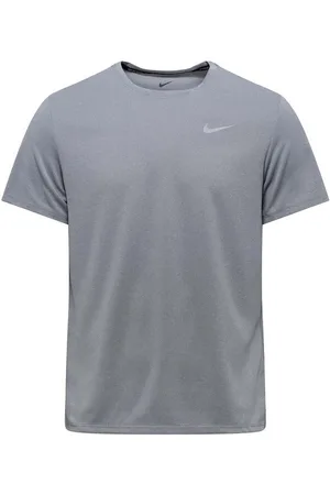 Nike Løbe T-Shirt Dri-FIT UV Miller - Grå/Sølv