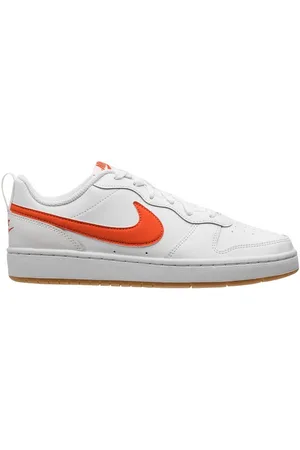 Nike Sneaker Court Borough Low - Hvid/Orange/Hvid Børn